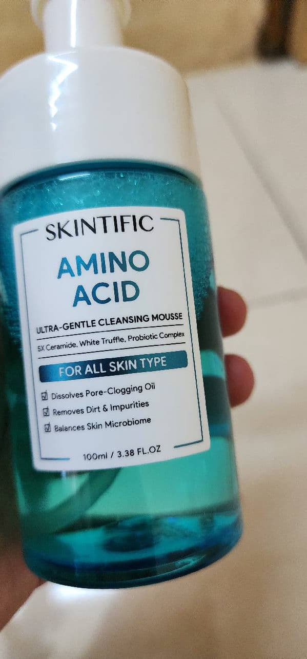 Skintific Amino Acid Ultra Gentle Cleansing Mousse review photo by anakdenesor
