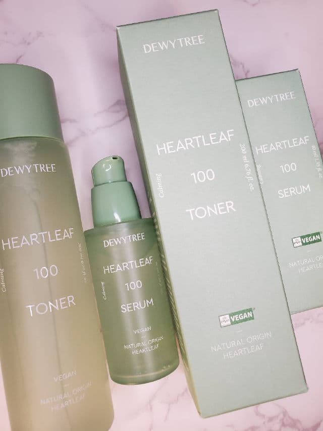 DEWYTREE Heartleaf 100 Serum review photo by skincarereview101