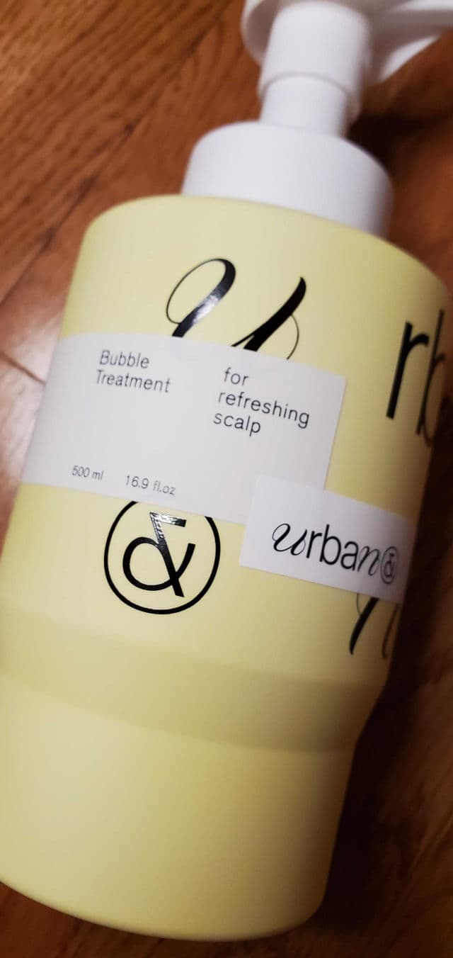 Urbanand Bubble Treatment for Refreshing Scalp review photo by skincarereview101