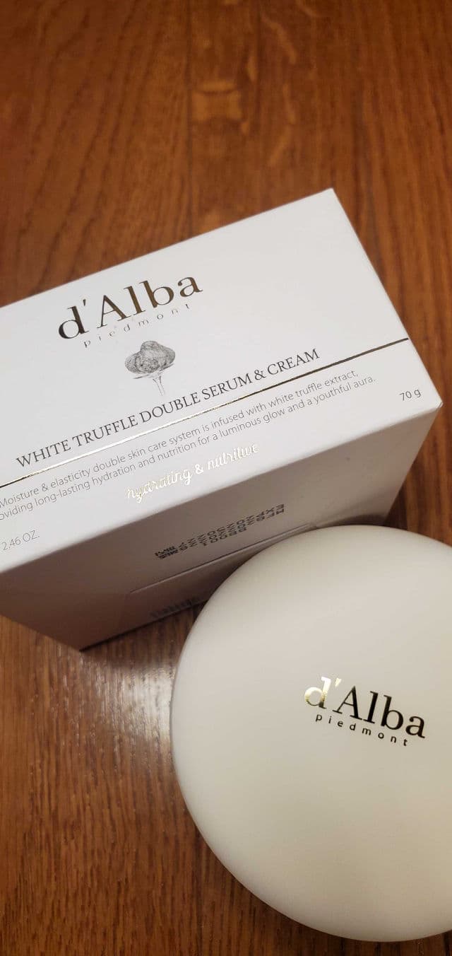 D' Alba Piedmont White Truffle Double Serum & Cream (Aqua Serum) review photo by skincarereview101