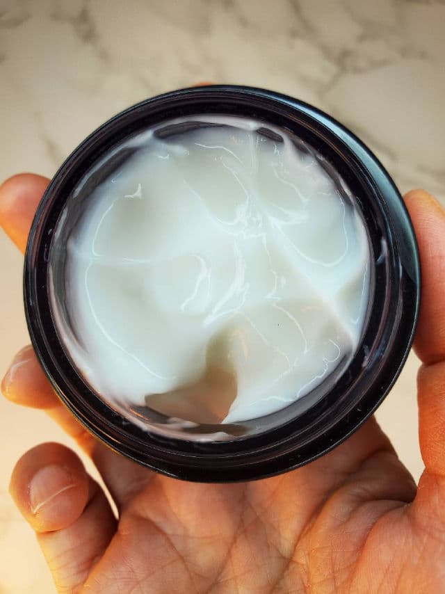 HaruHaru WONDER Black Rice Hyaluronic Cream_Unscented review photo by skincarereview101