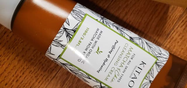 Kitao Matcha + Chia Cleansing Cream review photo by skincarereview101