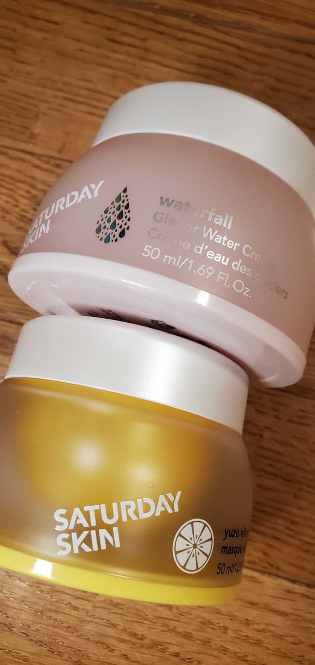 Saturday Skin Waterfall Glacier Water Cream review photo by skincarereview101