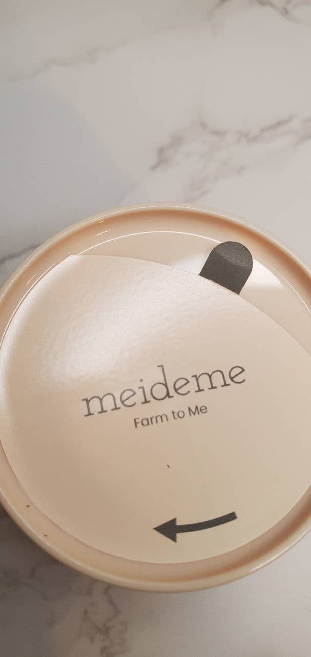 meideme Gold Hibiscus Grind Cream review photo by skincarereview101