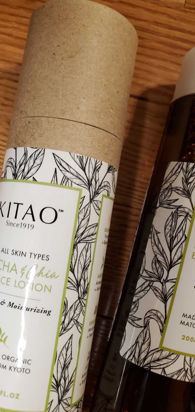 Kitao Matcha + Chia Essence Lotion review photo by skincarereview101