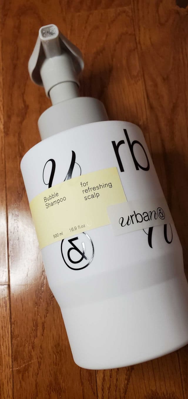 Urbanand Bubble Shampoo for Refreshing Scalp review photo by skincarereview101