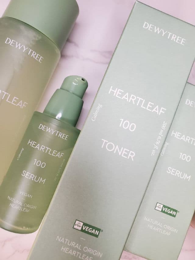 DEWYTREE Heartleaf 100 Serum review photo by skincarereview101