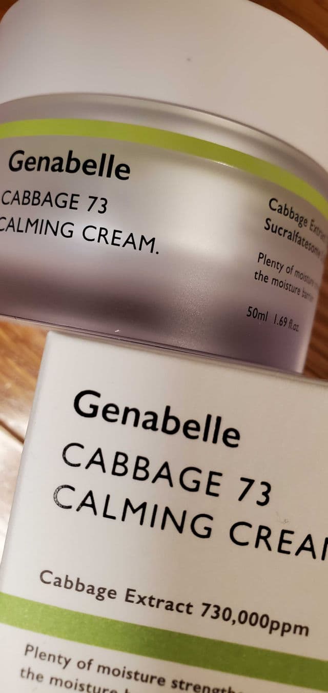 Genabelle Cabbage 73 Calming Cream review photo by skincarereview101