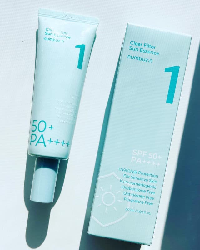 numbuzin No.1 Pure-Full Calming Water Sunscreen SPF50+ PA++++  review photo by annehall2409