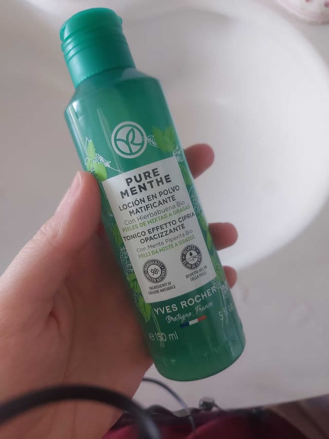 YVES ROCHER Pure Menthe - Mattifying Powder Lotion review photo by PleaseMollimi