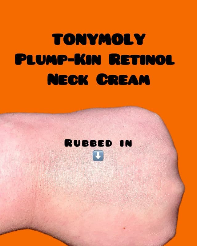 TONYMOLY PLUMP-KIN Retinol Neck Cream review photo by Dena1384