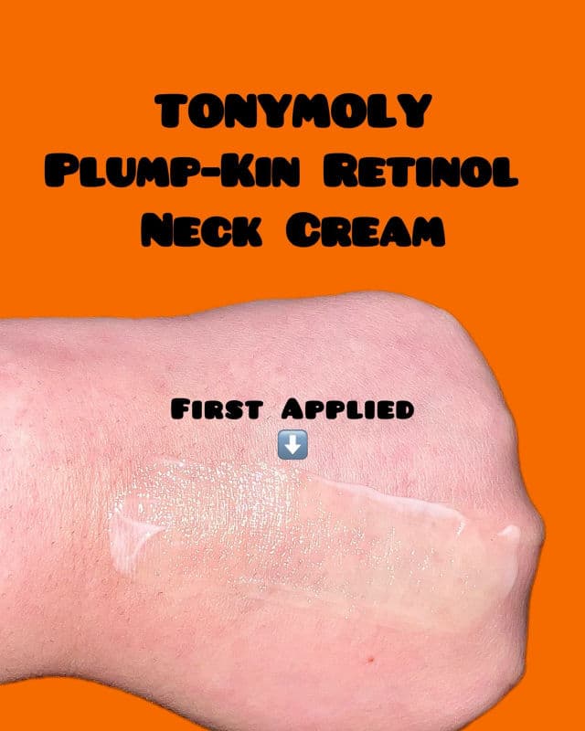 TONYMOLY PLUMP-KIN Retinol Neck Cream review photo by Dena1384