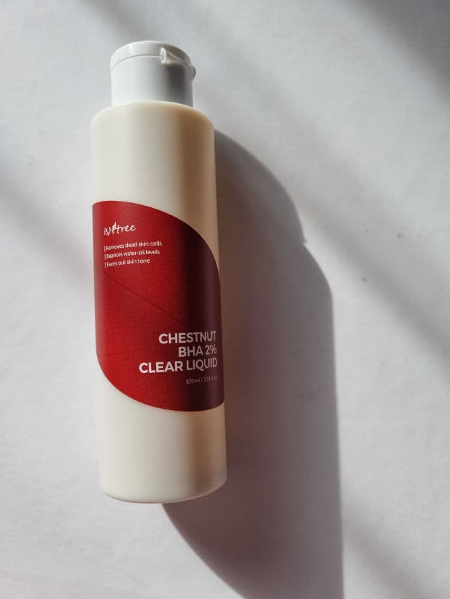 ISNTREE Chestnut BHA 2% Clear Liquid review photo by LuckyLemon