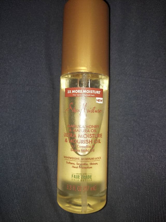 SheaMoisture Manuka Honey & Mafura Oil Ultra Moisture & Nourish Oil review photo by Picky85761