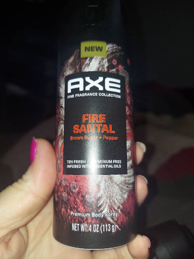 AXE Fire Santal Premium Deodorant Body Spray review photo by Picky85761