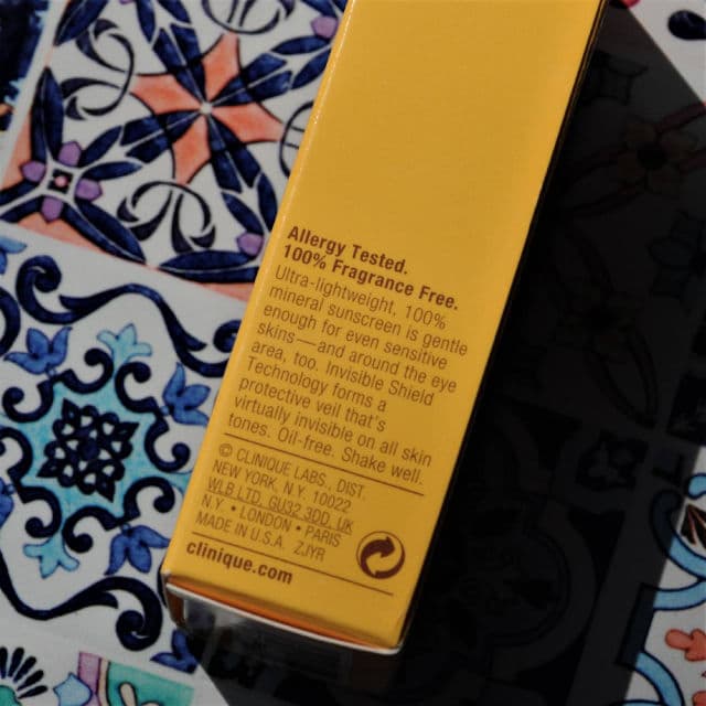 Clinique Mineral Sunscreen Fluid for Face Broad Spectrum SPF 50 review photo by Celestinehathor