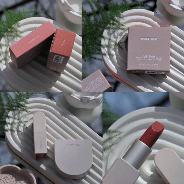 Rose Inc Satin Lip Color Rich Refillable Lipstick review photo by Celestinehathor