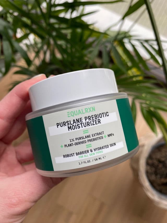EqualRXN Skin Purslane Prebiotic Moisturizer review photo by PickyBluestripes