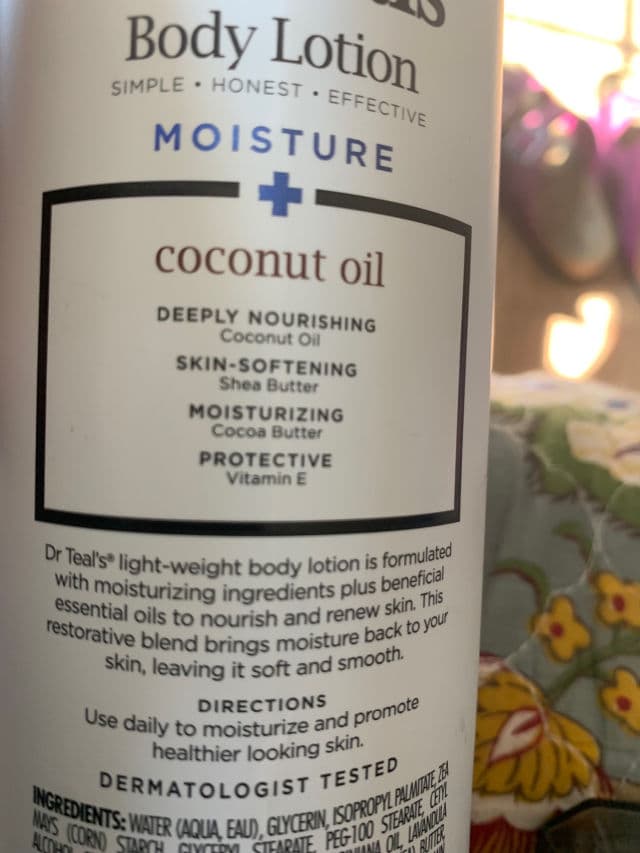Dr Teal's Nourishing Coconut Oil Body Lotion review photo by JenShaf1