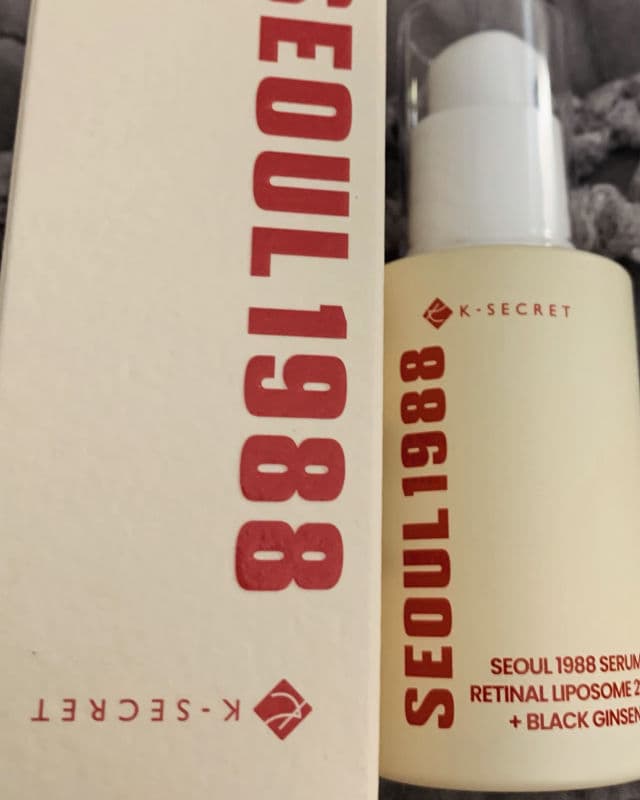 K-Secret Seoul 1988 Serum: Retinal Liposome 2% + Black Ginseng review photo by JenShaf1