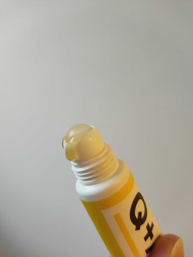 Q+A Caffeine Eye Serum review photo by Bayz