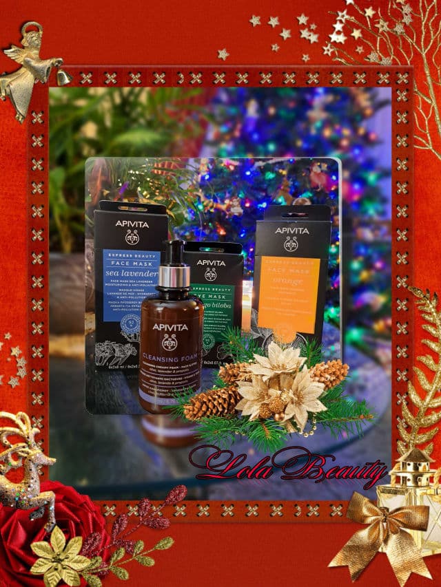 Apivita Cleansing Foam Face & Eyes with Olive & Lavender review photo by LolaBeautyReviews