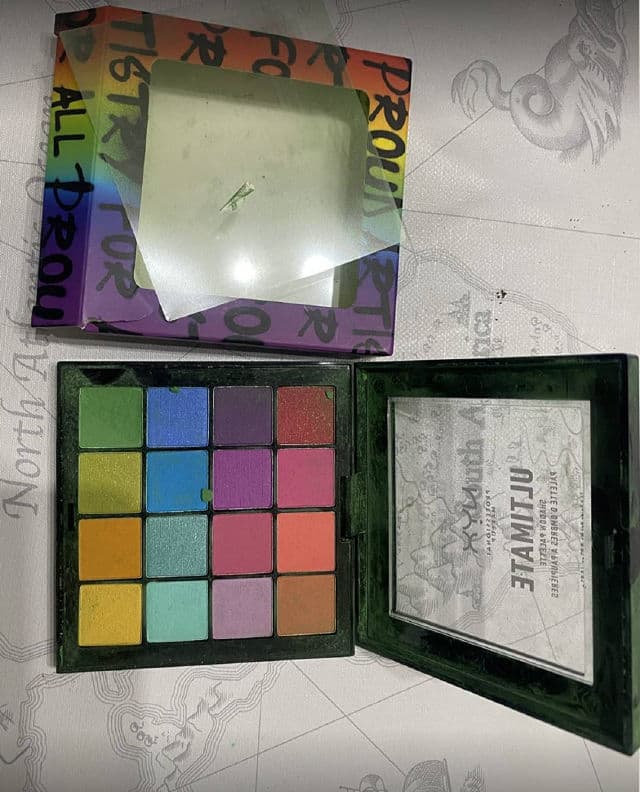 Nyx Cosmetics Ultimate Eyeshadow Palette review photo by Lachita