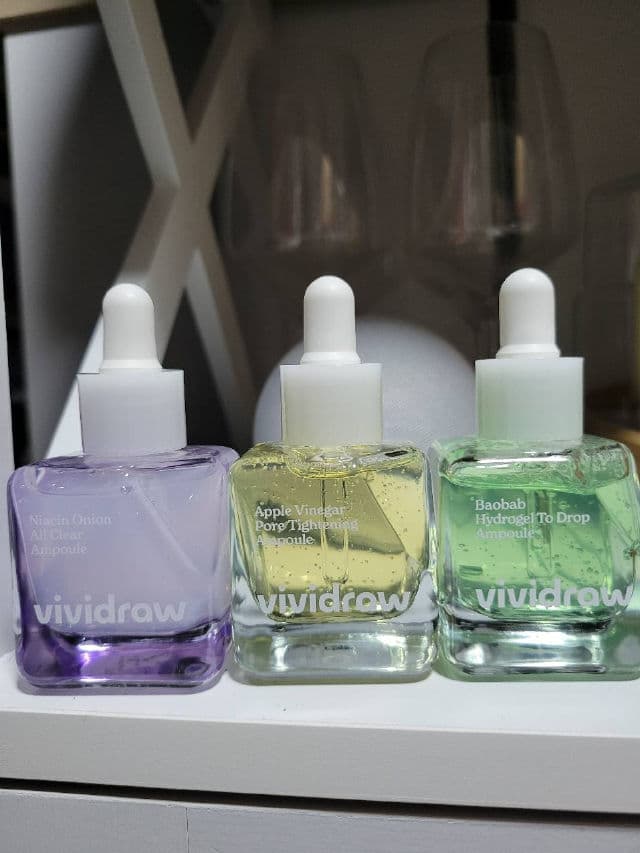 vividraw Niacin Onion All Clear Ampoule review photo by narameo