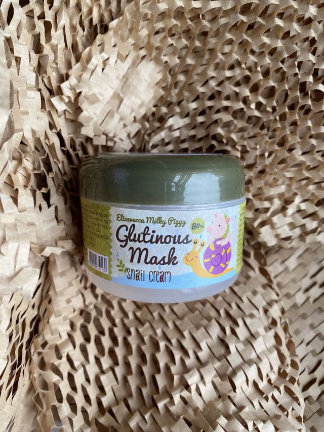 ELIZAVECCA Milky Piggy Glutinous Mask Snail Cream review photo by skourneyy