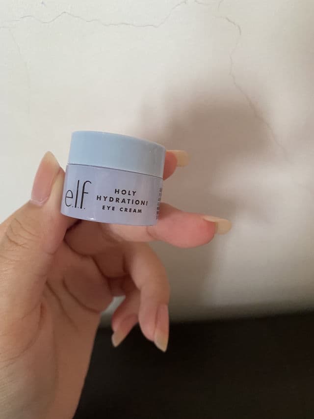 ELF Holy Hydration! Eye Cream review photo by rawwwreview