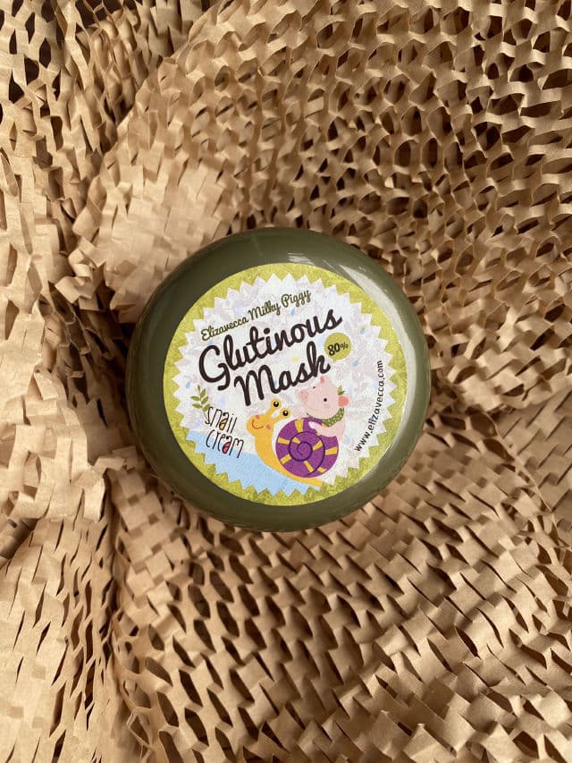 ELIZAVECCA Milky Piggy Glutinous Mask Snail Cream review photo by skourneyy