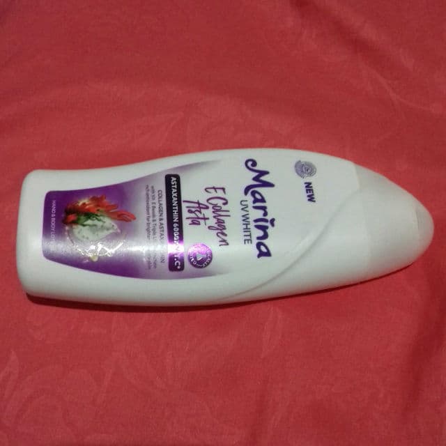 Marina UV White E Collagen Asta Hand & Body Lotion review photo by ningayu