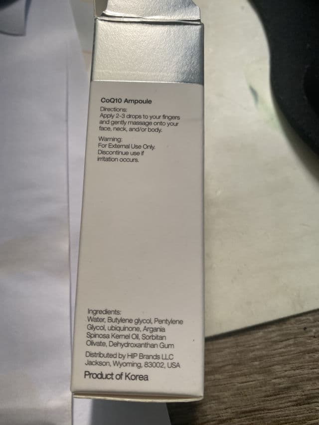 The Potions Q10 Ampoule review photo by bareskinbun
