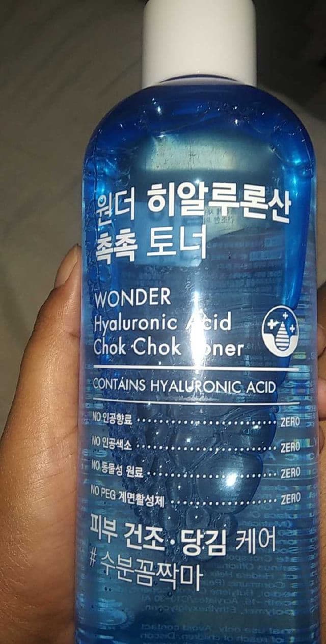 TONYMOLY Wonder Hyaluronic Acid Chok Chok Toner review photo by Arpitaa