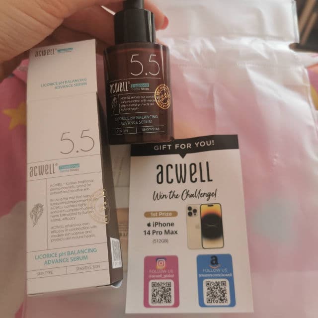 ACWELL Licorice pH Balancing Advance Serum review photo by Meggie89Sol
