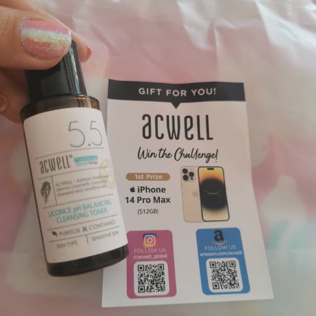 ACWELL Licorice pH Balancing Cleansing Toner review photo by Meggie89Sol