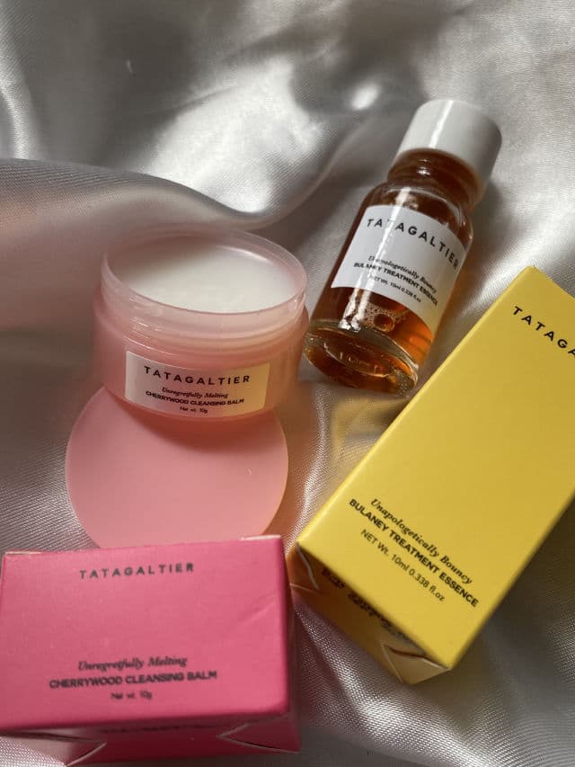 TATA GALTIER Cherrywood Cleansing Balm review photo by skinlikemochipicky