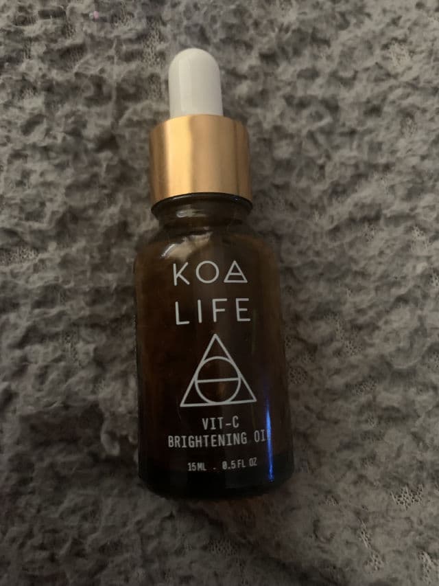 Koa Life Vit-C Brightening Oil		 review photo by itskatie
