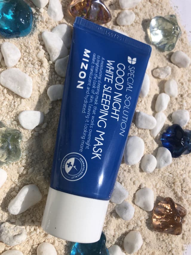 Mizon Good Night White Sleeping Mask Tube review photo by amartemasm