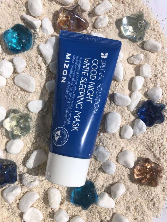 Mizon Good Night White Sleeping Mask Tube review photo by amartemasm