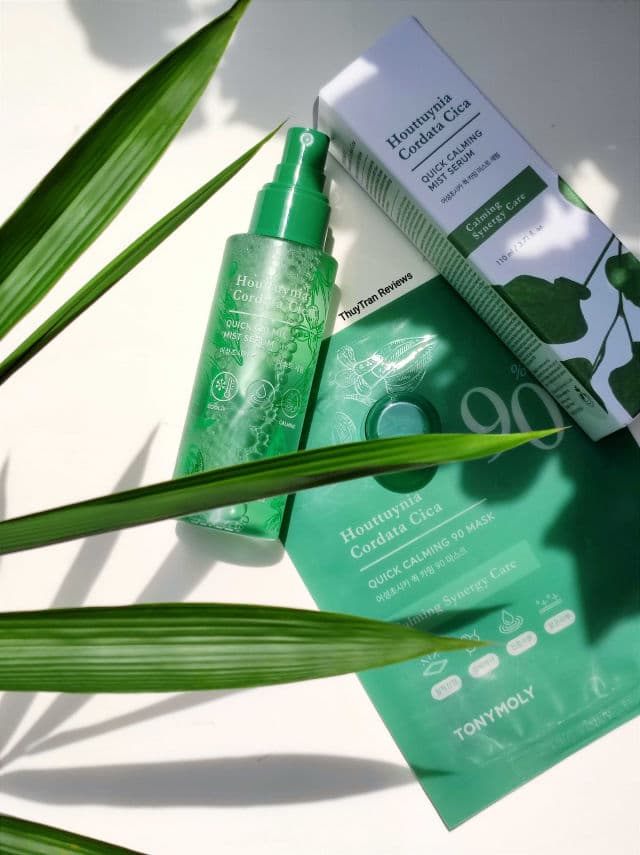 TONYMOLY Houttuynia Cordata Cica Quick Calming Mist Serum review photo by ThuyTran