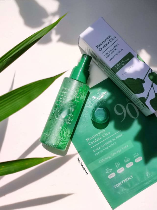 TONYMOLY Houttuynia Cordata Cica Quick Calming Mist Serum review photo by ThuyTran