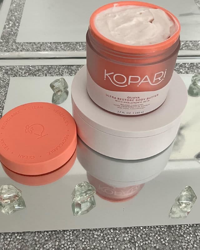 Kopari Guava Ultra Restore Body Butter with Hyaluronic Acid review photo by NikkiLove42