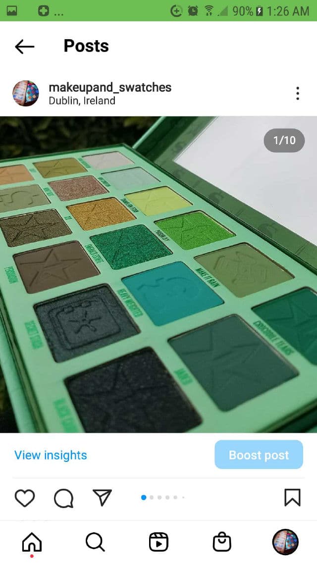 Jeffree Star Cosmetics Blood Money Palette review photo by Maluna