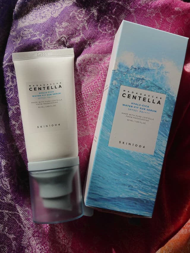 Madagascar Centella Hyalu-Cica Water-Fit Sun Serum SPF50+ PA++++ product review