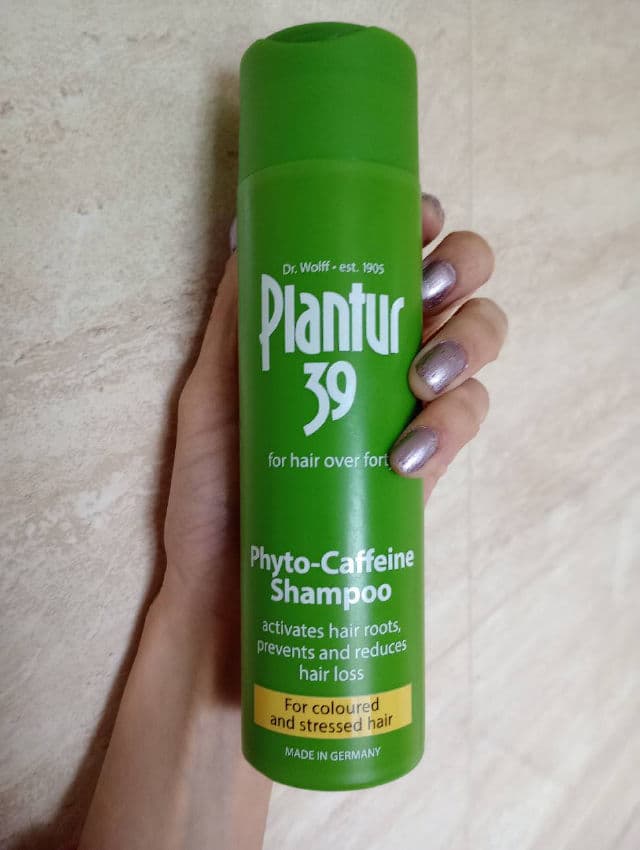 Plantur 39 Phyto-Caffeine Shampoo for Coloured and Stressed Hair 	 review photo by Angyp
