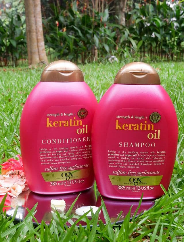 OGX Anti-breakage Keratin Oil Shampoo review photo by SakuyaVici