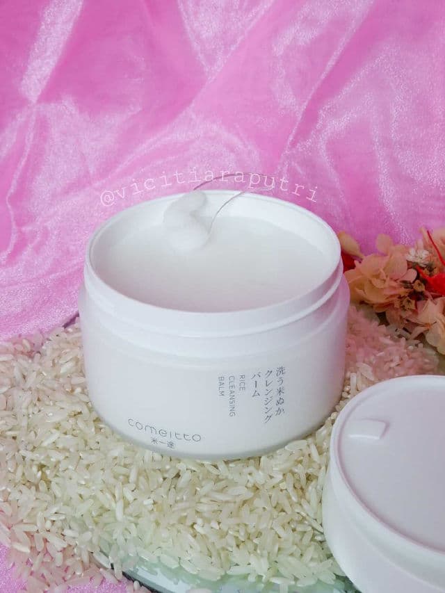 Comeitto Rice Cleansing Balm review photo by SakuyaVici