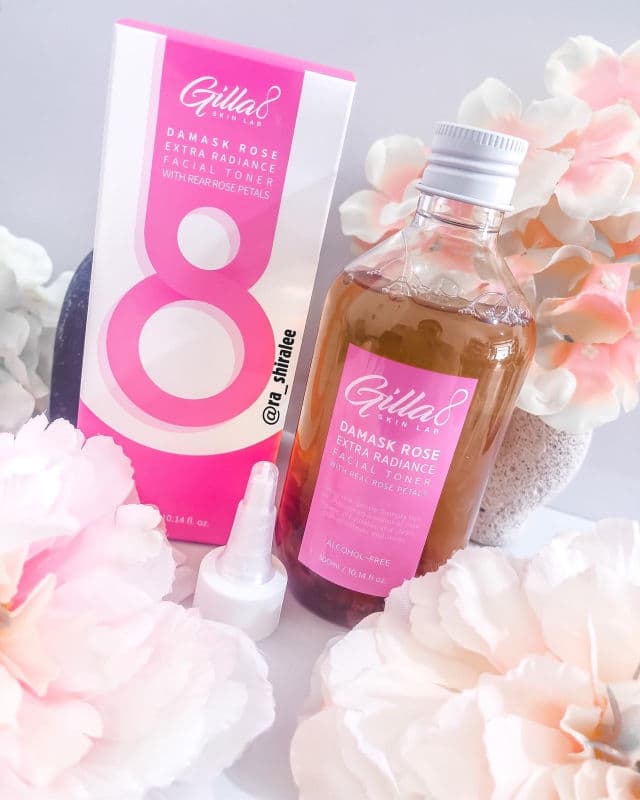 Gilla8 Damask Rose Extra Radiance Facial Toner review photo by shiralee