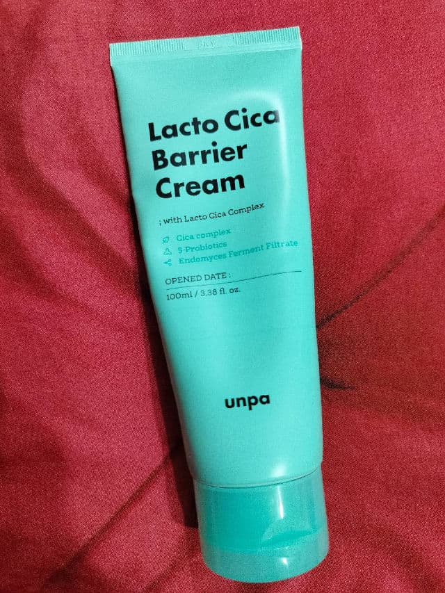 Unpa Lacto Cica Barrier Cream review photo by Reviewer